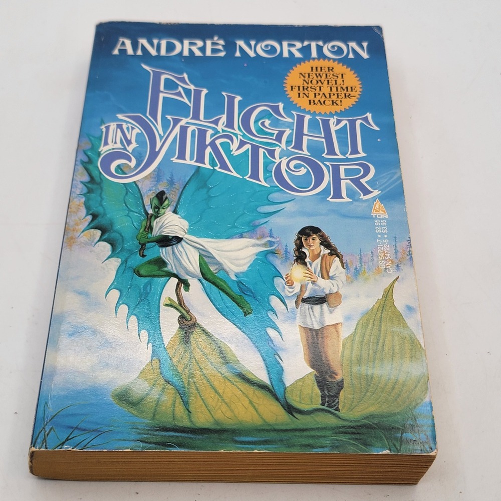 Andre Norton Flight in Yiktor Paperback 1st Mass Market Printing 1987 Good